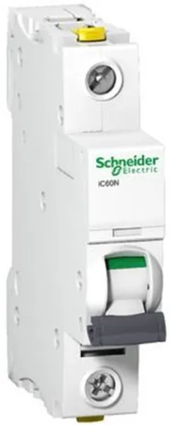 Schneider Electric Acti9 Leitungsschutzschalter iC60N, 1P 13A C, mit Doppelklemme, 18 mm