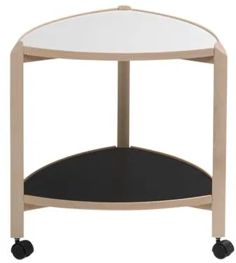 Thomsen Furniture Visit Rolltisch - Buche/Melamin - natur Buche - 55x50x50 cm
