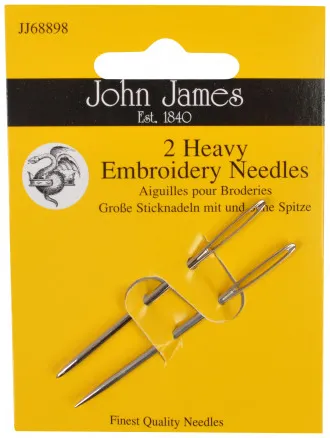 John James Strapazierfähige Sticknadeln - 2 Stk.