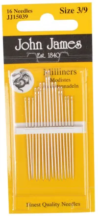 John James Sticknadeln Größe 3/9 - 16 Stk.