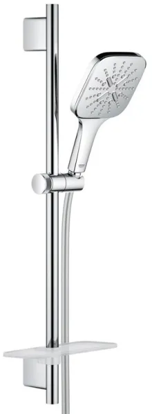 Grohe Rainshower SmartActive 130 Cube -Duschset, 3 Strahlarten, Chrom
