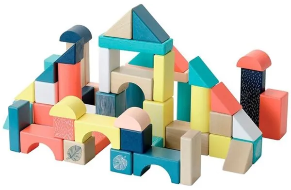 Vilac Bauklötze im Eimer