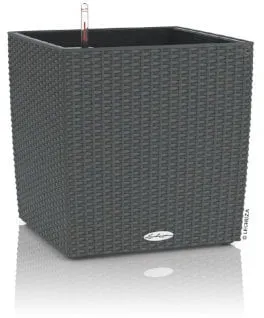 CUBE - Geflecht in Granitfarbe