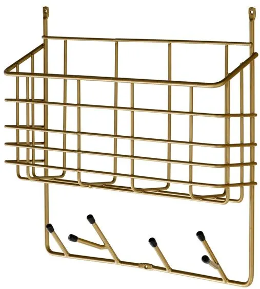 Maze Mitten Garderobenhaken Klein Messing