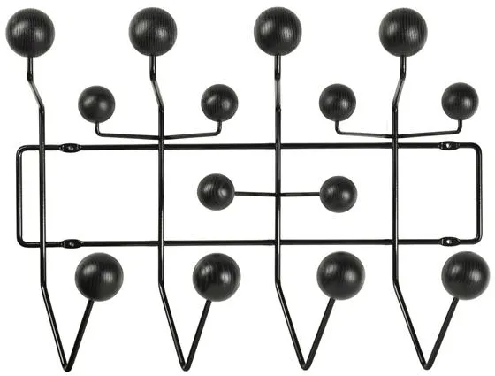 Vitra Hang It All Garderobenleiste Schwarz Esche/Schwarz