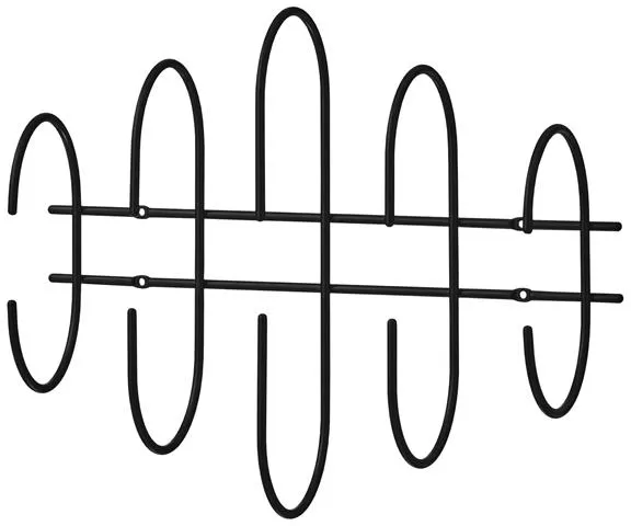 AYTM MOVEO Garderobenleiste Schwarz L51 cm