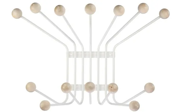 Maze Bill Garderobenleiste Groß Weiß