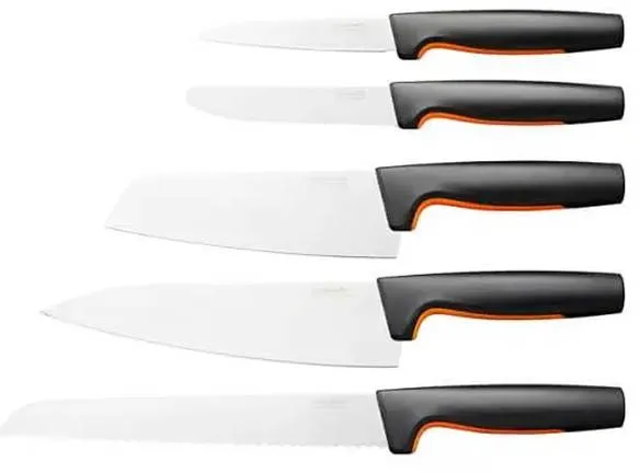 Fiskars Functional Form Messerset 5-teilig - Schwarz