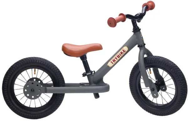 Laufrad, 2-rädrig, anthrazitgrau