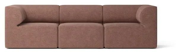 Audo Eave 86 3-Sitzer Sofa Konfiguration 2 Bordeaux