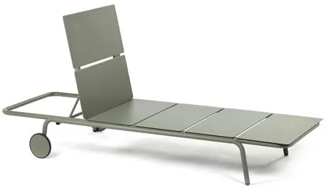 Serax August Sonnenliege Eukalyptusgrün