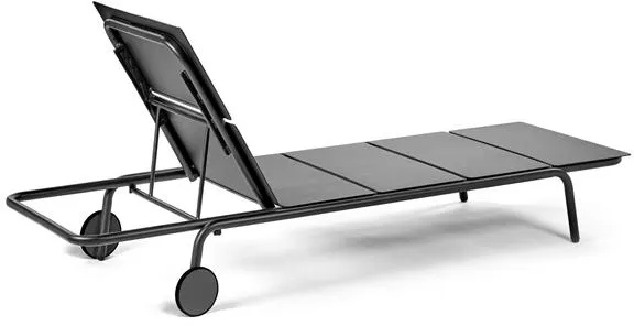 Serax August Sonnenliege Schwarz