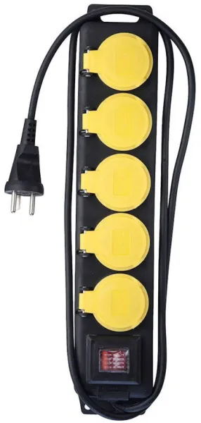 Verteilersteckdose mit Kabel