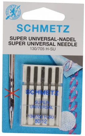 Schmetz Nähmaschinennadeln Super Universal Gr. 80 - 5 Stk