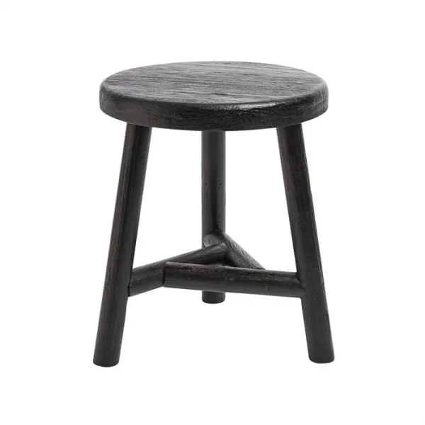 Muubs Benji Hocker - schwarz - 45 x 35 cm