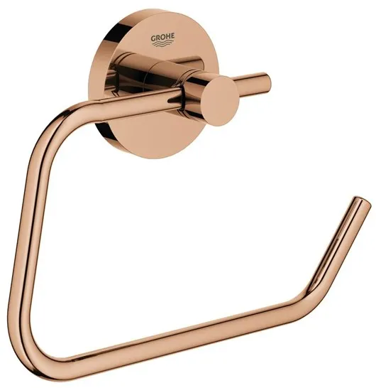Grohe Essentials Toilettenpapierhalter, poliert warmes Sonnenuntergang