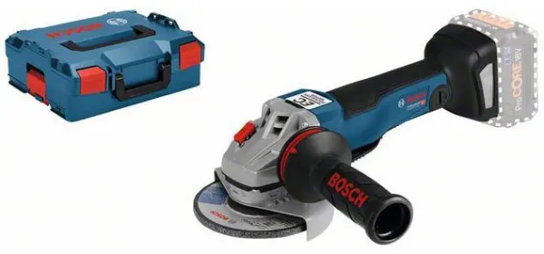 Bosch Akku-Winkelschleifer GWS 18V-10 PC SOLO L-BOXX